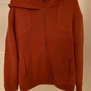 Royal Falcon Fleece Fur Lined Sweater Jacket NWT